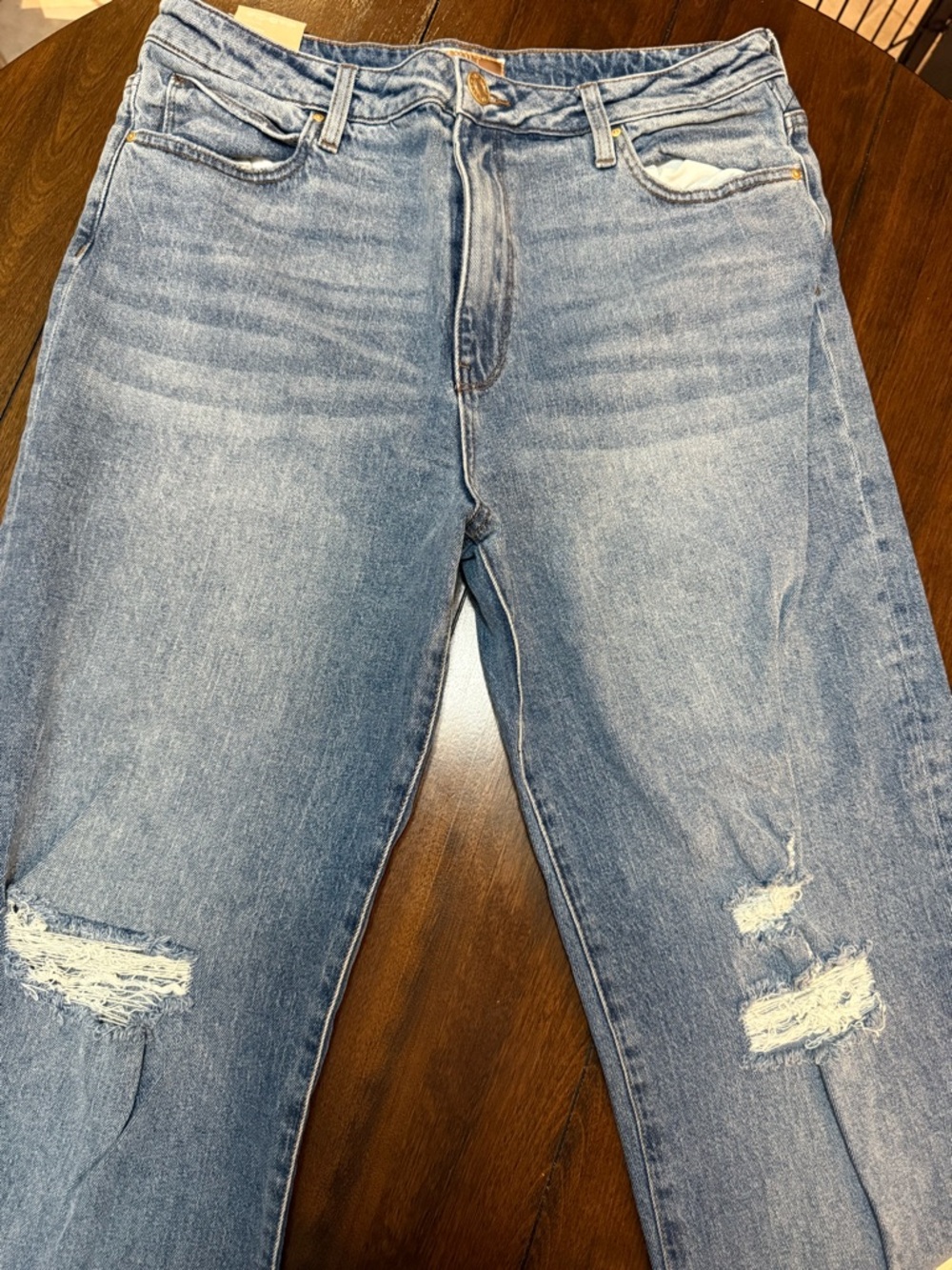 Kut from the Kloth Light Blue  Sierra Wide Leg Jeans Size 12